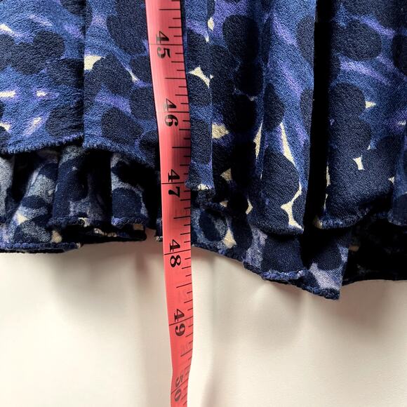 Jean Paul Gaultier Fuzzi Blue Halter Dress Speckled Abstract Dress Medium Y2K - Picture 14 of 15